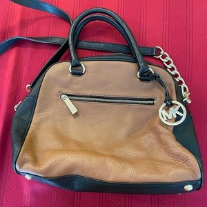 Michael Michael Kors Leather Duffle style Crossbody Bag